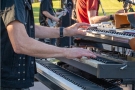Keyboardist Chas Carlson of Twin Cities Rock Band Jonah and the Whales Playing Live