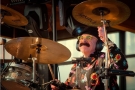 Drummer Jonas Mayer of Twin Cities Rock Band Jonah and the Whales Playing Live